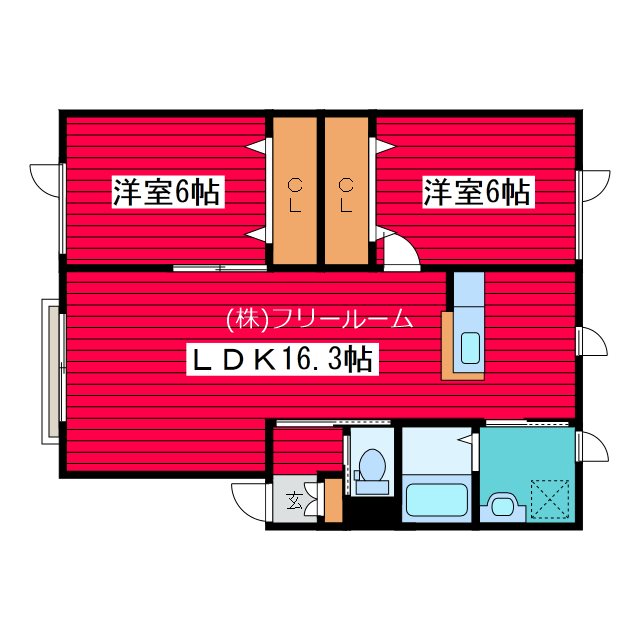 クレイン福住Ａ 間取り