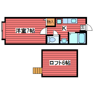 Villa Tsukisappu 間取り