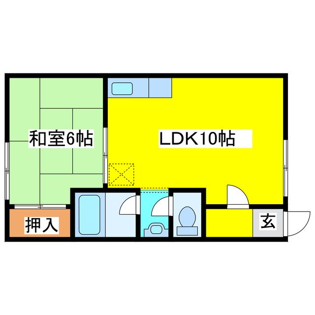ＫＤハイツ5 間取り