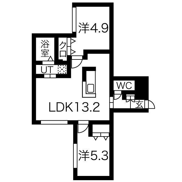ラディーチェ元町 間取り