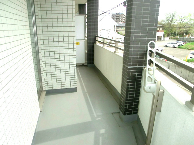 クリーンリバーフィネス福住駅前 ベランダ