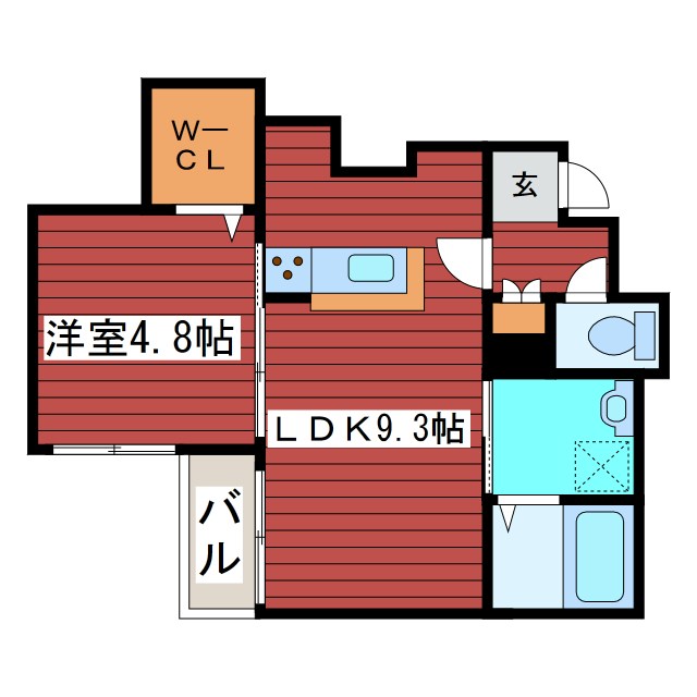 A　BOND月寒T・H 間取り