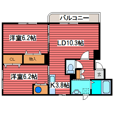 アトレ福住 間取り