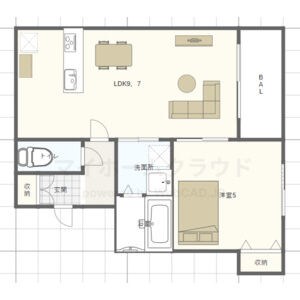Junesse北18条（ジュネス北18条） 間取り