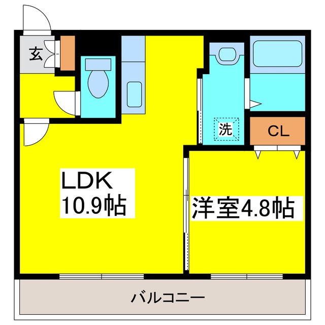 ヴェール美香保 間取り