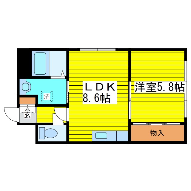 エクセレント33 間取り