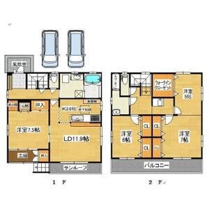 菊水6条2丁目戸建 間取り