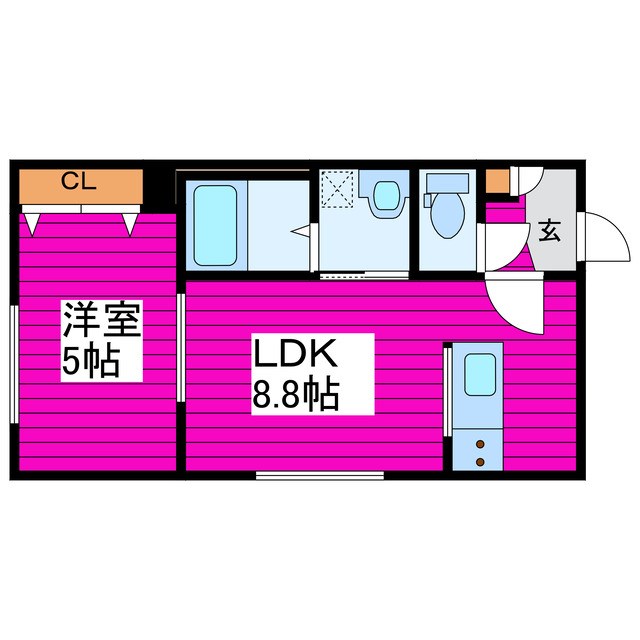北海道札幌市東区北三十二条東１２丁目 間取り