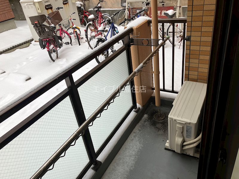 abitaアヴァンセ月寒東 ベランダ
