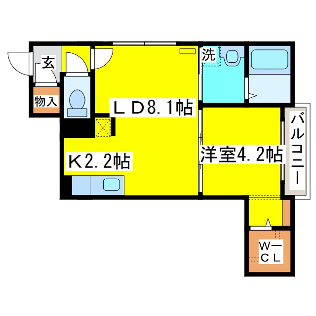 カルグランデ17 間取り