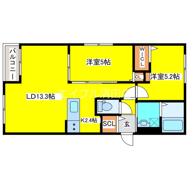 カームヒルズ 間取り