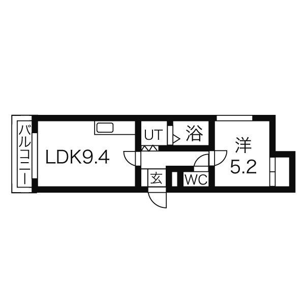 グリーンパーク旭２５ 間取り