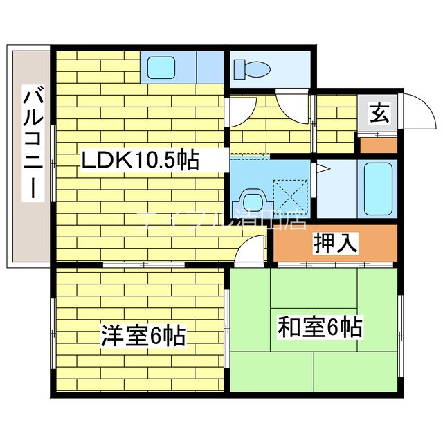 コーポ美沢1 間取り
