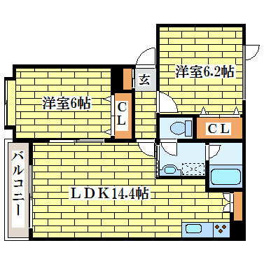 サウスフェアリー 間取り