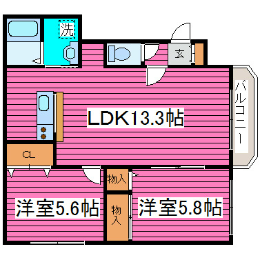 イーストパーク 間取り