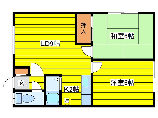 カーサ本町 間取り