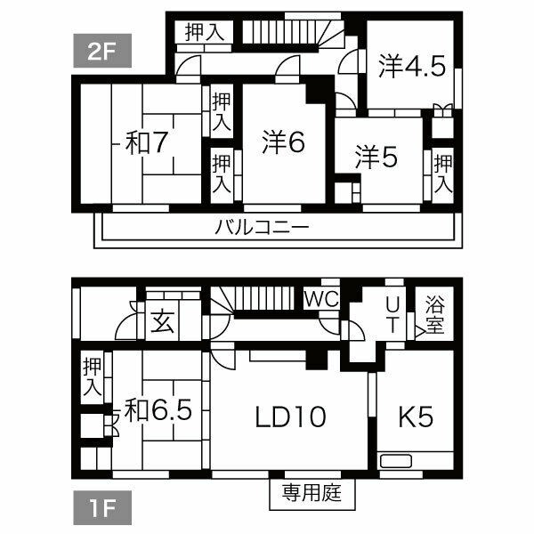 北海道札幌市東区伏古五条３丁目 間取り