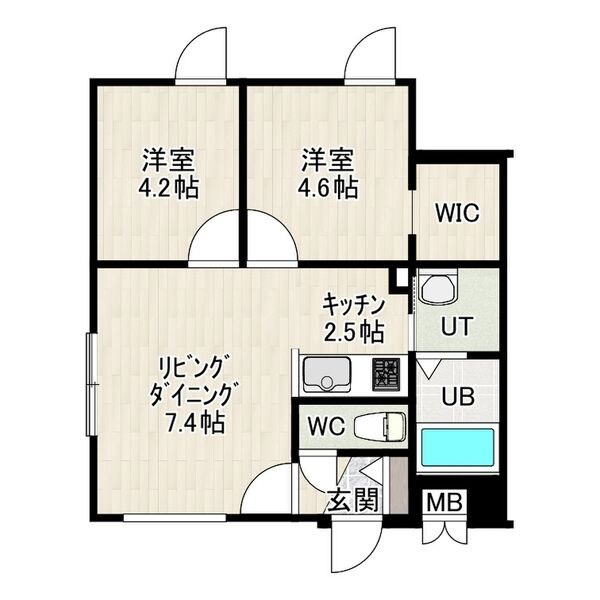 Land Sakaemachi 間取り