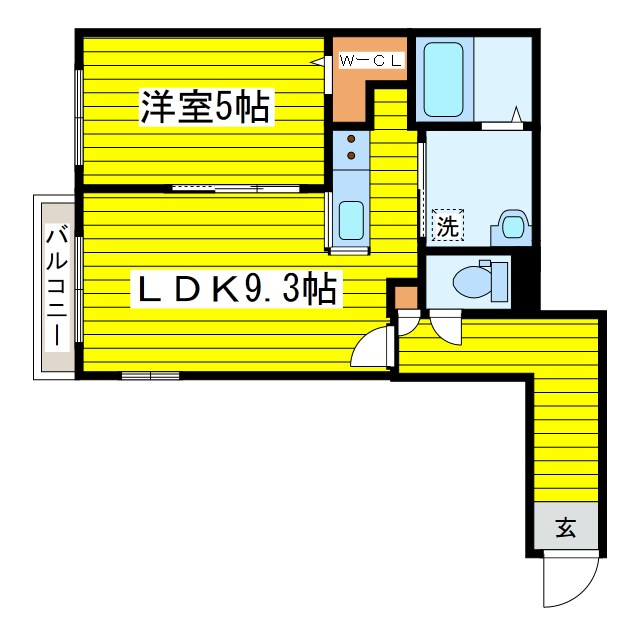 フェスタリア札幌 間取り