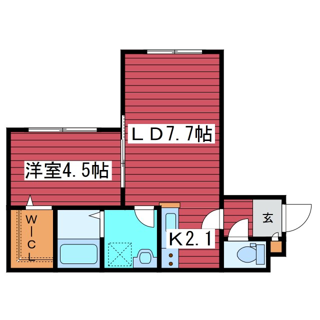 アーバン福住駅前 間取り
