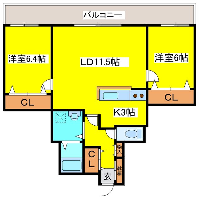 エクセランノール 間取り