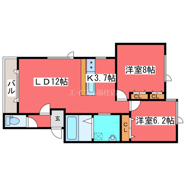 エターナルライトB 間取り