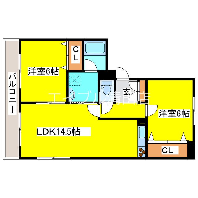 ノースメイプル 間取り