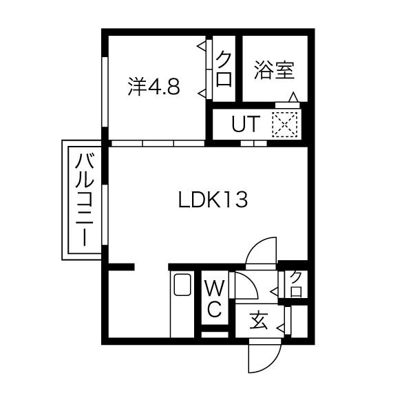 ZABO NOIR 11 間取り