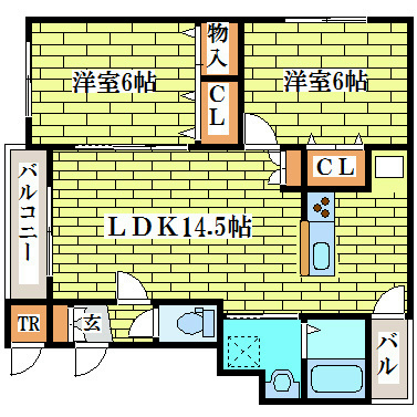 PlaisirK 間取り