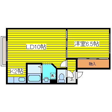 シエンツイム北光 間取り