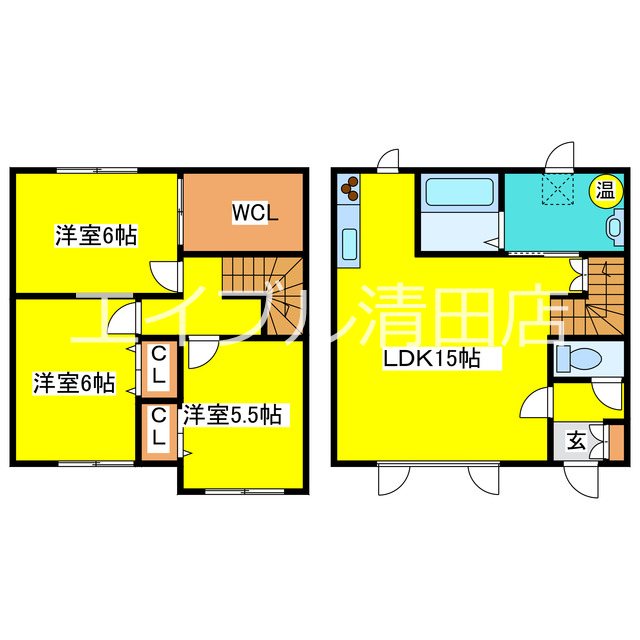 北野参番館  間取り