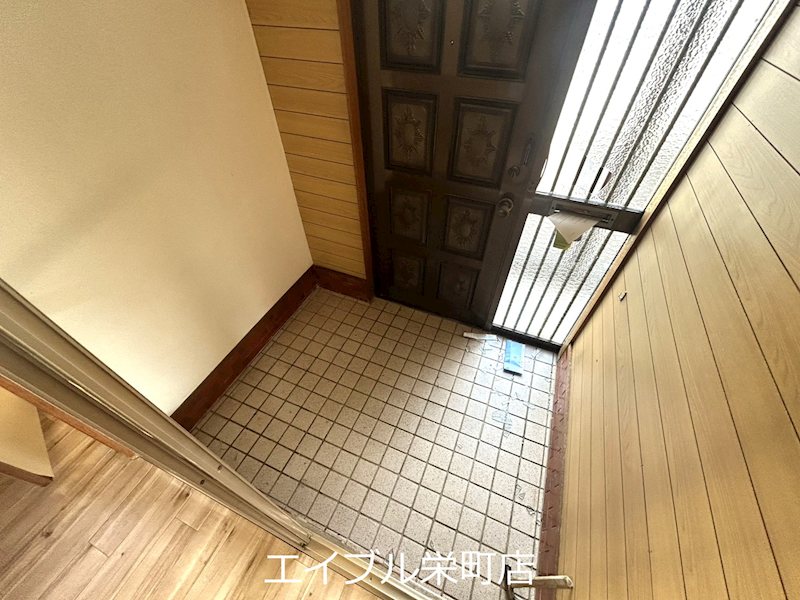 幌向南4条2丁目貸家 玄関