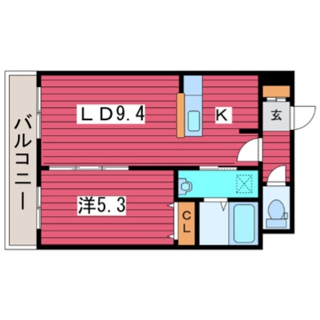 アルファスクエア福住2条 間取り