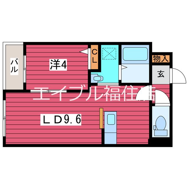 アルファスクエア福住2条 間取り
