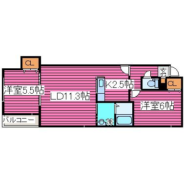 アレックスＮ48 間取り