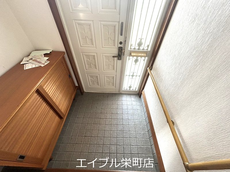 幌向南4条1丁目貸家 玄関
