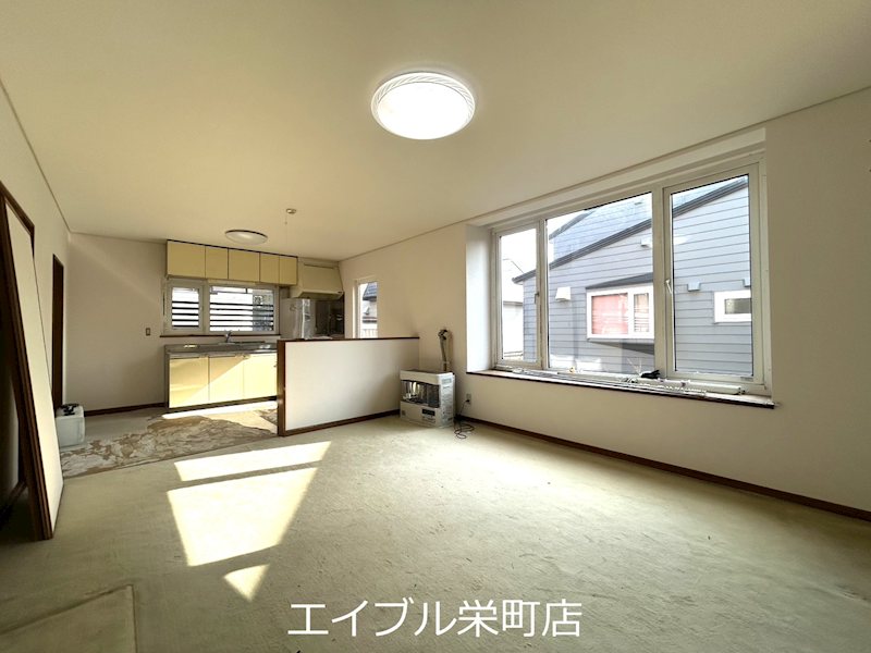 幌向南4条1丁目貸家 リビング