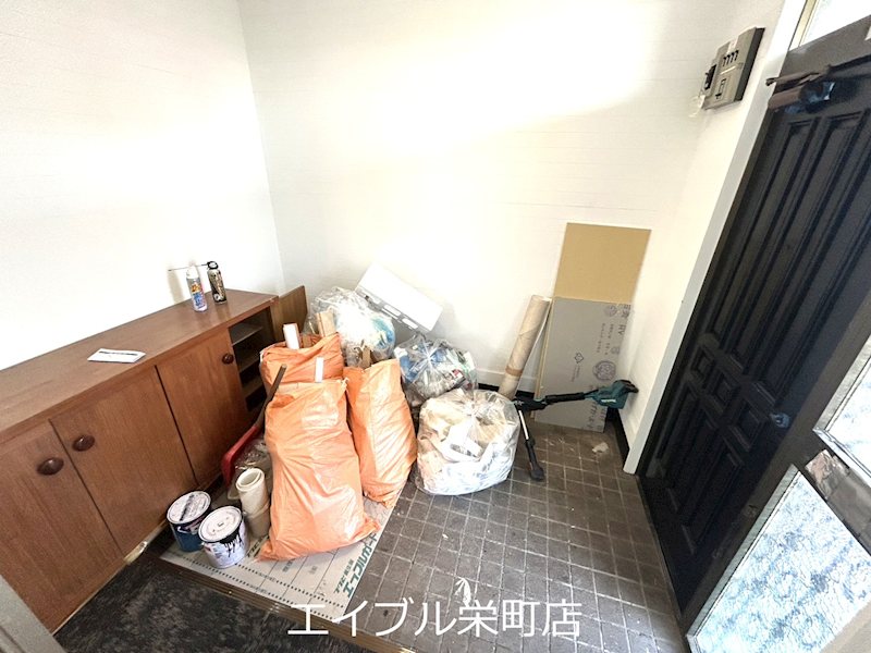 幌向南2条4丁目貸家 玄関