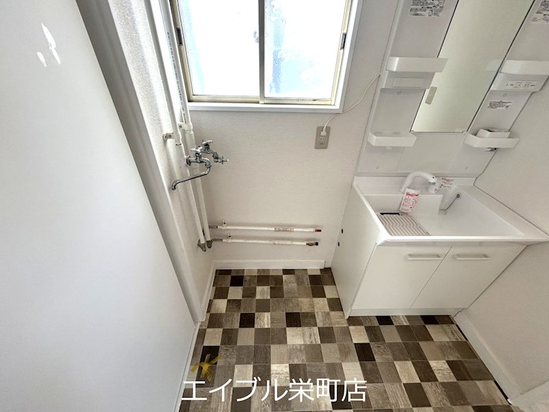 幌向南2条4丁目貸家 洗面所
