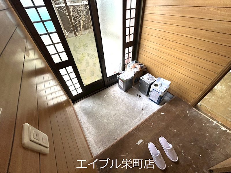 幌向南2条5丁目貸家 玄関