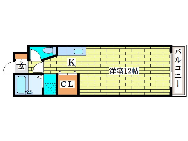 ASAHIアンソレイエ 間取り