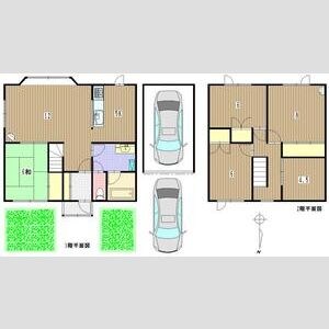 あいの里1-3戸建 間取り