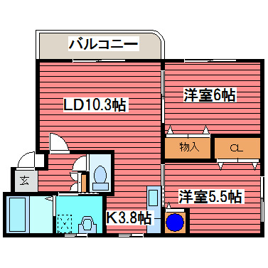 アトレ福住 間取り