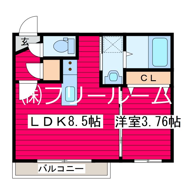 FERIO月寒中央 間取り