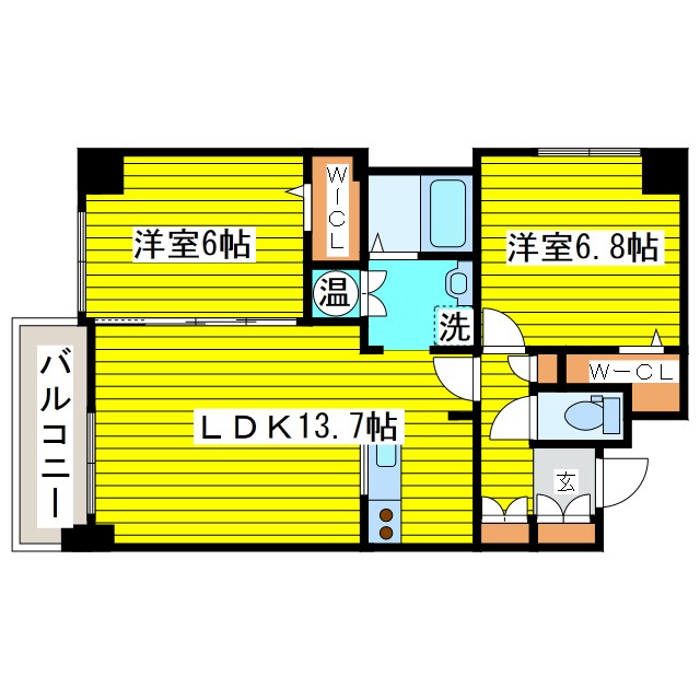 コモドNⅠ 間取り