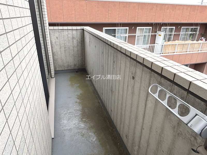 ワンダーコート清田 ベランダ