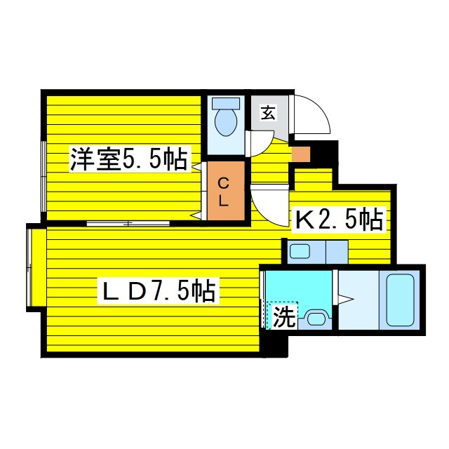 ガーデンズリビオ 間取り