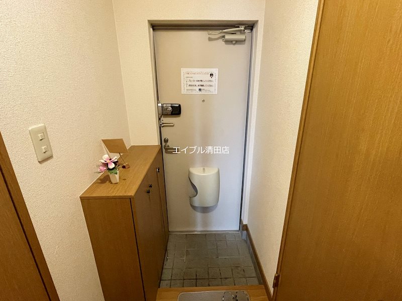 清田レモンハイツⅠ 玄関