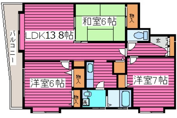 エクシード35 間取り