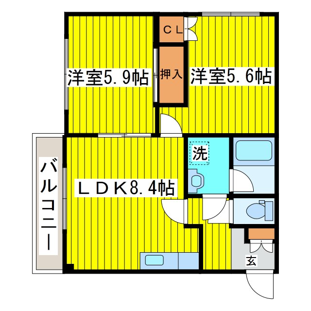 エルクレスト 間取り